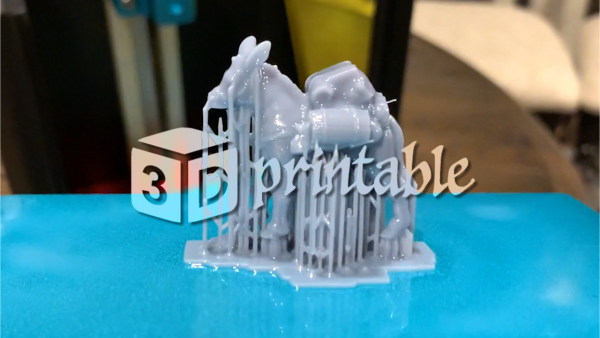 3D Print STL Model with supports