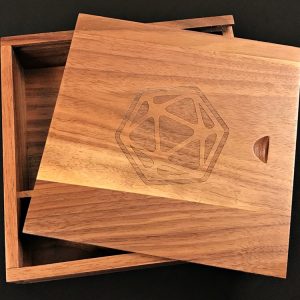 RPG Wooden Dice Box