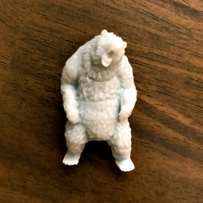 3D Print Bear Tabletop Miniature