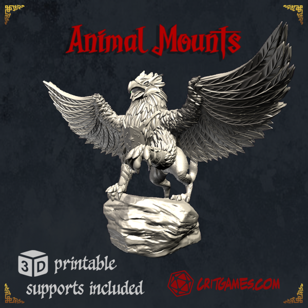 3D Print Griffin STL Model